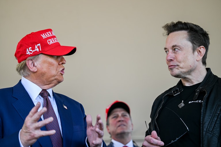 Donald Trump and Elon Musk