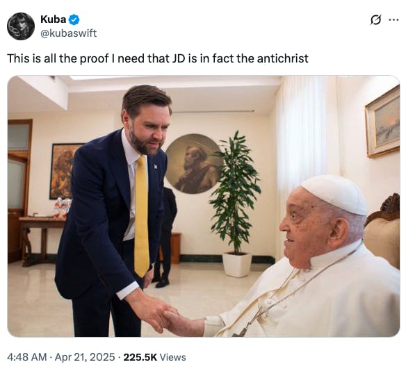 Screenshot of a tweet