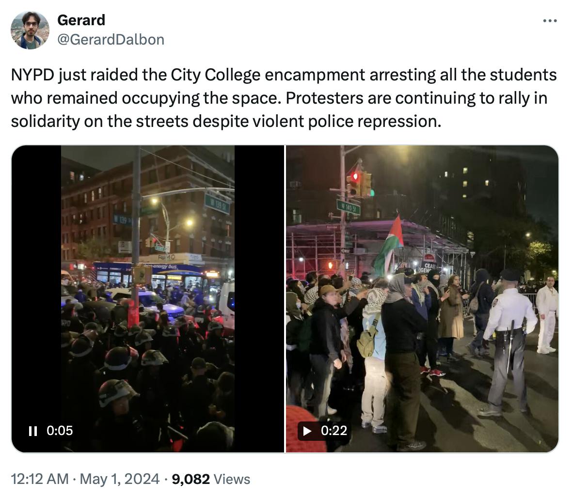 Screenshot of a tweet